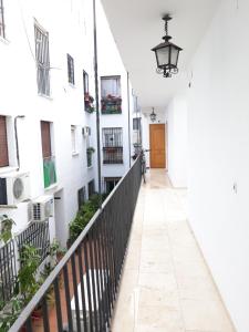 Balkón nebo terasa v ubytování Apartamento pleno centro Wallada