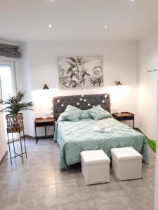 Postel nebo postele na pokoji v ubytování Apartamento pleno centro Wallada