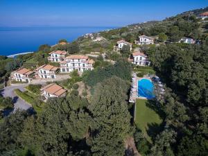 Naturlandskabet i nærheden af lejlighedshotellet