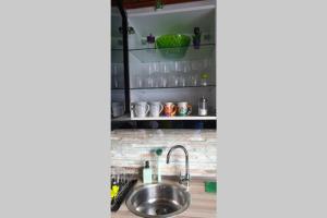 Kuchyň nebo kuchyňský kout v ubytování Mia Apartman, Eisenerz