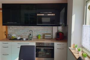 Kuchyň nebo kuchyňský kout v ubytování Mia Apartman, Eisenerz