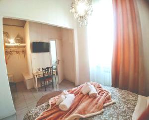 Postel nebo postele na pokoji v ubytování B&B Next Stop