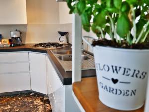 A kitchen or kitchenette at La Casetta di Nonna Pina - Appartamento con cucina in pieno centro