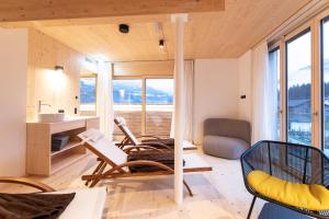 Posezení v ubytování Mari Pop Hotel