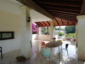 Posezení v ubytování Maresalento Villetta Maria