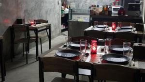 Restaurace v ubytování Mateoasis
