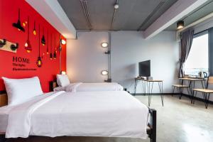 Voodi või voodid majutusasutuse Rest24 Residence toas