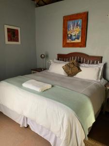 Łóżko lub łóżka w pokoju w obiekcie Mants’ebo Guest House Mokhotlong