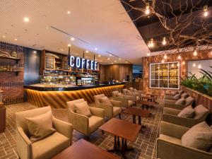 Lounge nebo bar v ubytování Urabandai Lake Resort Geihinkan Nekoma Rikyu + 37 fotografií