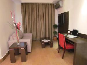 Televisi dan/atau pusat hiburan di Hotel Principe