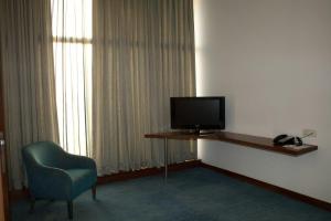 Sjónvarps- og/eða afþreyingartæki á Hotel Parc Estique