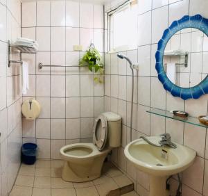 Matsu B&B tesisinde bir banyo