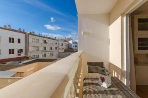 Ein Balkon oder eine Terrasse in der Unterkunft Bonanza 5