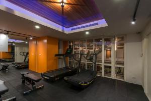 Fitnesscenter och/eller fitnessfaciliteter på Nanda Heritage Hotel