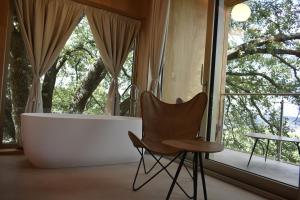 Balkón nebo terasa v ubytování Villa Cicolina