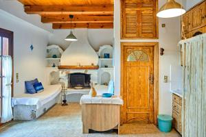 Posteľ alebo postele v izbe v ubytovaní Harmonic Place Loutraki