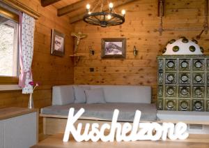 Posezení v ubytování Ferienhaus Gasteg