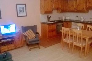 Kuchyň nebo kuchyňský kout v ubytování Bunbeg Apartment