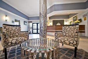 Hotel Thuringerhof tesisinde bir oturma alanı