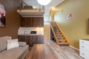 Kuchyň nebo kuchyňský kout v ubytování Empress Boutique Hotel