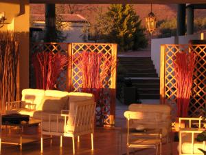 Posezení v ubytování Hotel Nabia