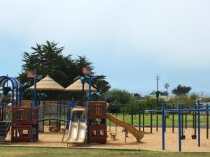 a playground with a slide in a park at 618 Airpark in Oceano