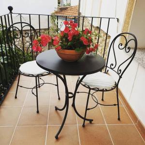 Ein Balkon oder eine Terrasse in der Unterkunft Apartamentos Rurales Tía María