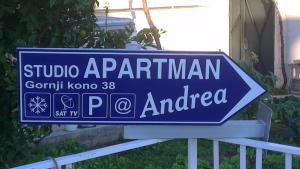Ein Zertifikat, Auszeichnung, Logo oder anderes Dokument, das in der Unterkunft Studio Andrea ausgestellt ist