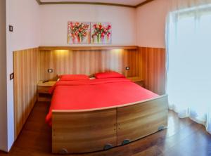 Łóżko lub łóżka w pokoju w obiekcie Villa Lucin