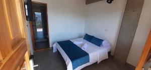 Postel nebo postele na pokoji v ubytování Hotel Santa Laura