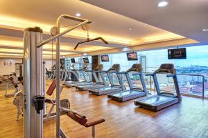 
The fitness center and/or fitness facilities at Hatten Hotel Melaka

