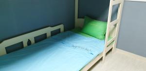 Postel nebo postele na pokoji v ubytování Blue Backpackers Hostel