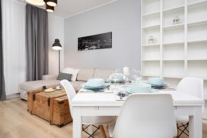 Posedenie v ubytovaní Apartment Warsaw Żoliborz by Noclegi Renters