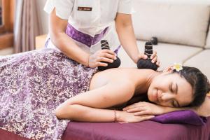 Lázně a/nebo wellness v ubytování Desa Swan Villas & SPA, Keramas