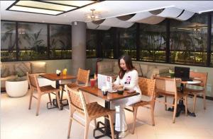 A restaurant or other place to eat at L Hotel Seminyak