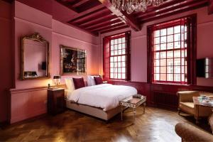 Postel nebo postele na pokoji v ubytování Hotel Beijers