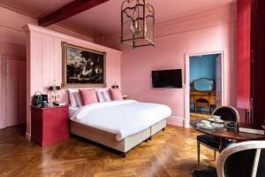 TV a/nebo společenská místnost v ubytování Hotel Beijers