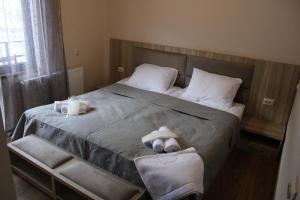 Letto o letti in una camera di Hotel panorama svaneti