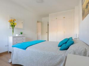 Posteľ alebo postele v izbe v ubytovaní Apartment in Rincon near Sandy Beach