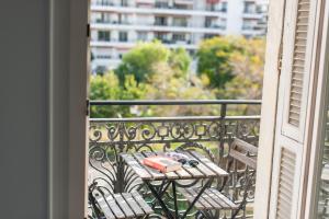 Balkón nebo terasa v ubytování Hotel Aria