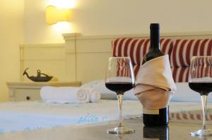 Postel nebo postele na pokoji v ubytování Hotel Baja Romantica