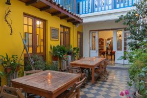 O edifício em que o cama e café (B&B) se localiza