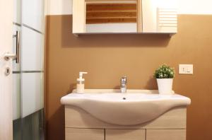 A bathroom at Agriturismo Vecio Portico