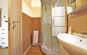 A bathroom at Agriturismo Vecio Portico