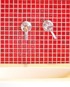 A bathroom at Agriturismo Vecio Portico