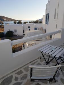 Μπαλκόνι ή βεράντα στο Glaros Hotel (By The Sea)