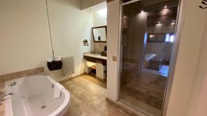 Koupelna v ubytování Vogue Hotel Arezzo