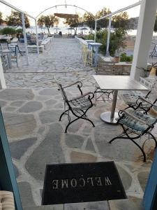 Μπαλκόνι ή βεράντα στο Glaros Hotel (By The Sea)