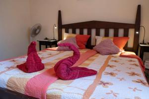 A bed or beds in a room at Finca Estrella