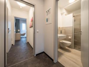 Ein Badezimmer in der Unterkunft RS-HOTEL - smart & modern Hotel Apartments